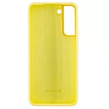 Evelatus Samsung Galaxy S22 Plus Funda de silicona Premium Soft Touch Amarillo