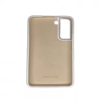 Evelatus Samsung Galaxy S22 Plus Funda de silicona Premium Soft Touch Blanco