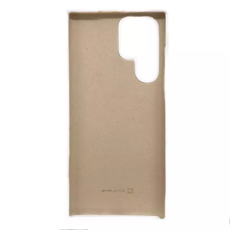 Evelatus Samsung Galaxy S22 Ultra Funda de silicona Premium Soft Touch Blanco