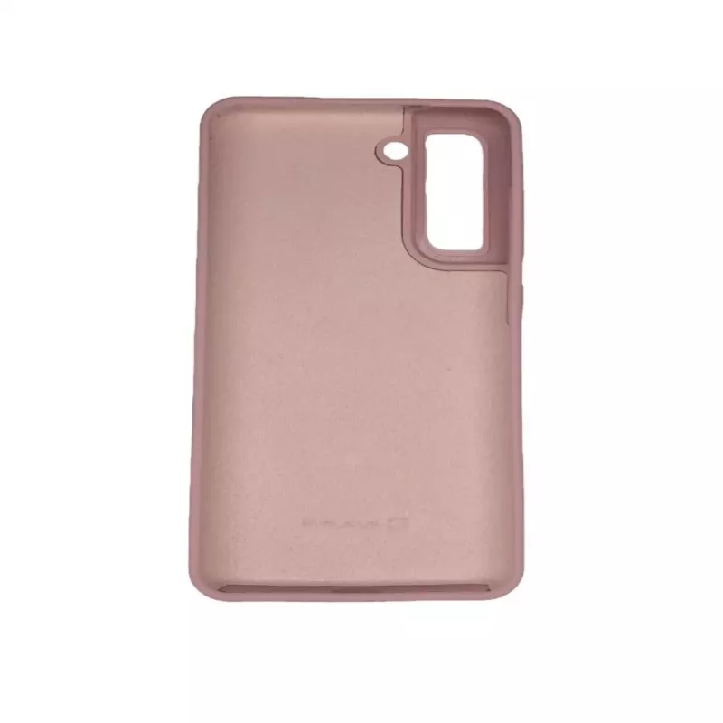 Evelatus Samsung Galaxy S21 FE Funda de silicona Premium Soft Touch Rosa arena