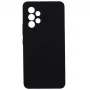 Evelatus Samsung Galaxy A73 5G Funda de silicona Premium Soft Touch Negro