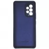 Evelatus Samsung Galaxy A73 5G Funda de silicona Premium Soft Touch Azul marino