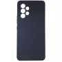 Evelatus Samsung Galaxy A73 5G Funda de silicona Premium Soft Touch Azul marino