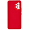 Evelatus Samsung Galaxy A73 5G Funda de silicona Premium Soft Touch Rojo chino
