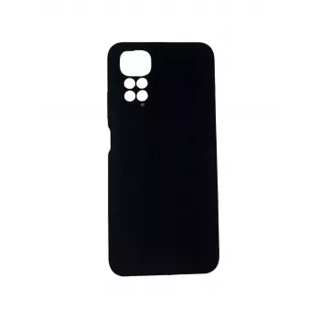 Evelatus Xiaomi Redmi Note 11/11S Funda de silicona Premium Soft Touch Negro