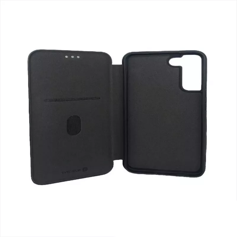 Evelatus Samsung Galaxy S22 Plus Funda tipo libro Negro