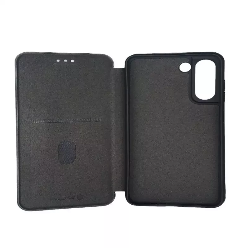Evelatus Samsung Galaxy S21 FE Funda tipo libro Negro
