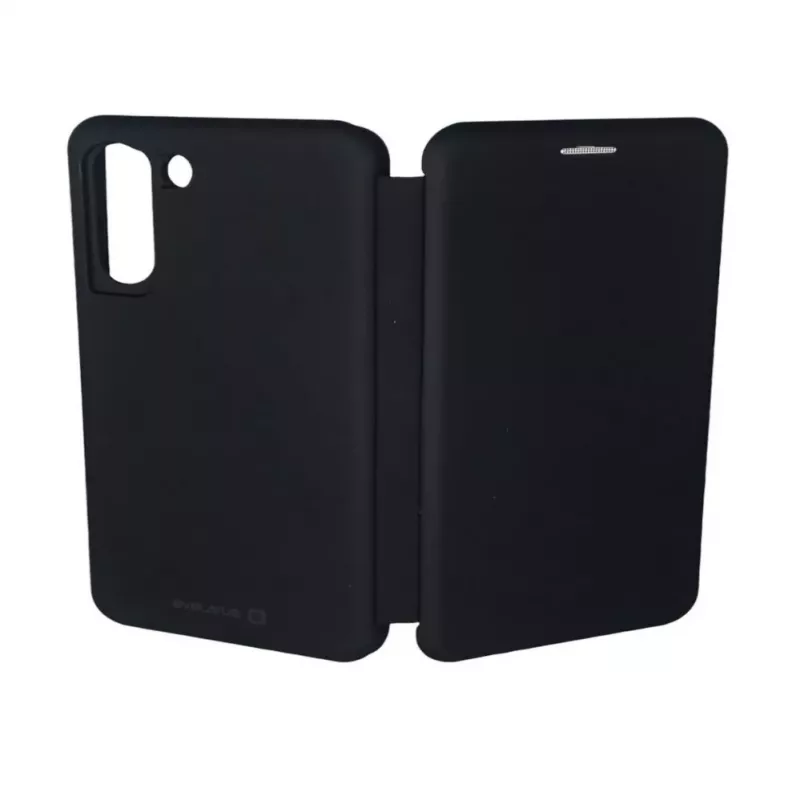 Evelatus Samsung Galaxy S21 FE Funda tipo libro Negro