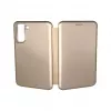 Evelatus Samsung Galaxy S21 FE Funda tipo libro Oro