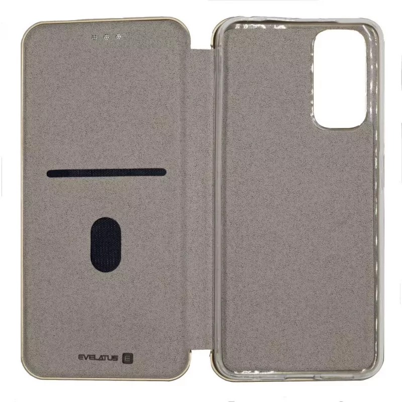 Evelatus Funda tipo libro para Xiaomi Redmi Note 11/11S dorada