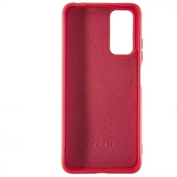 Evelatus Funda de silicona Nano para Xiaomi Redmi Note 11/11S Soft Touch TPU roja