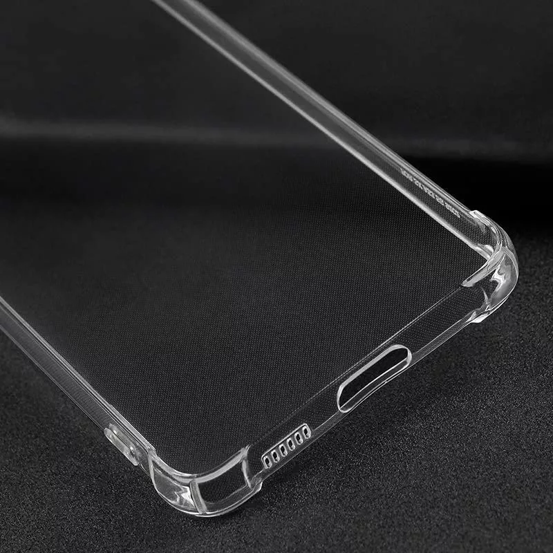 Evelatus Funda de silicona antichoque Military para Samsung Galaxy A13 4G LTE TPU transparente
