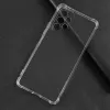 Evelatus Funda de silicona antichoque Military para Samsung Galaxy A13 4G LTE TPU transparente