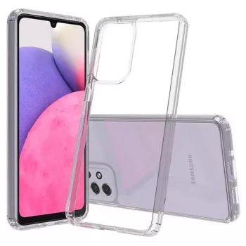 Evelatus Funda de silicona transparente para Samsung Galaxy A33 5G 1,5mm TPU transparente