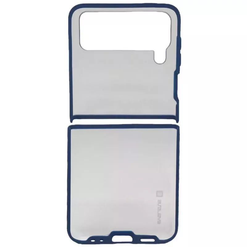 Evelatus Funda acrílica mate para Samsung Galaxy Z Flip 3 azul