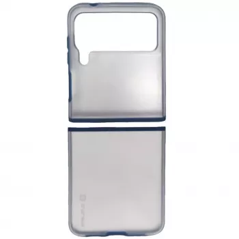 Evelatus Funda acrílica mate para Samsung Galaxy Z Flip 3 azul