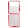 Evelatus Funda acrílica mate para Samsung Galaxy Z Flip 3 roja