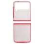 Evelatus Funda acrílica mate para Samsung Galaxy Z Flip 3 roja
