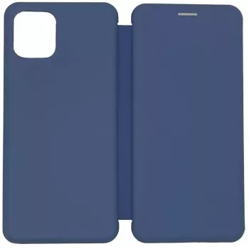 Evelatus Funda tipo libro para Apple iPhone 12 Pro Max azul oscuro