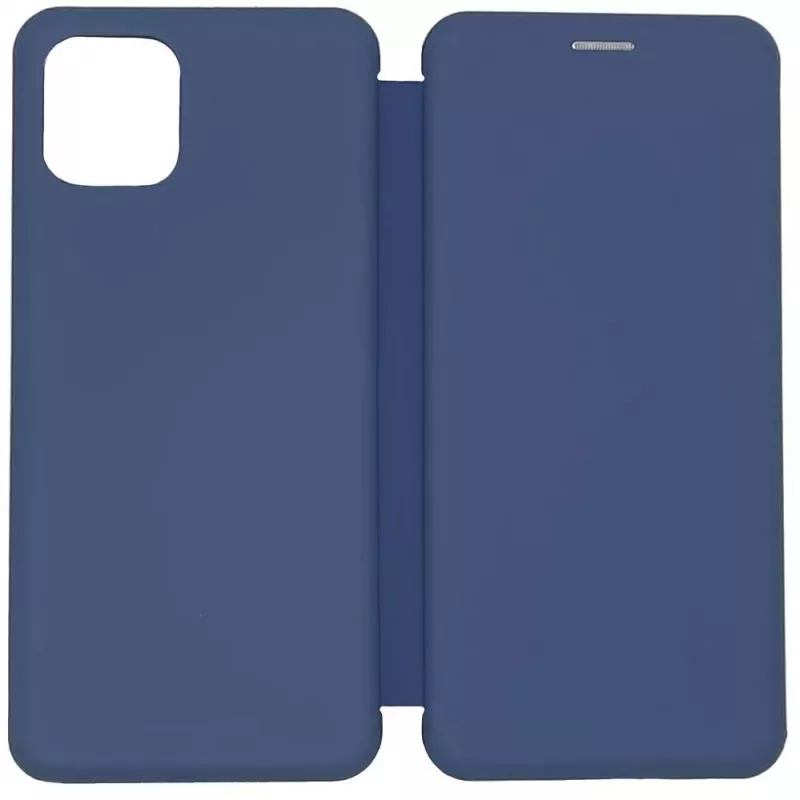 Evelatus Funda tipo libro para Apple iPhone 12 Pro Max azul oscuro
