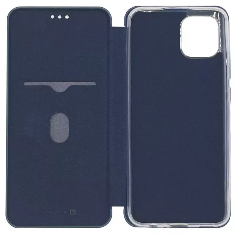 Evelatus Funda tipo libro para Apple iPhone 12 Pro Max azul oscuro