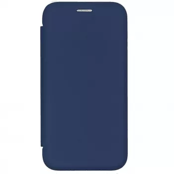 Evelatus Funda tipo libro para Apple iPhone 13 Pro Max azul oscuro