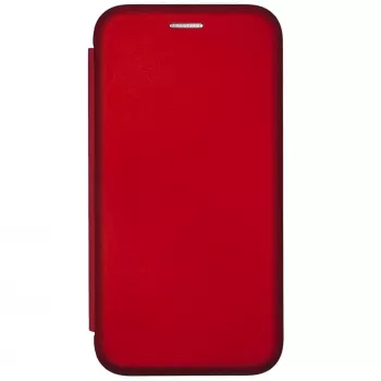 Evelatus Funda tipo libro para Apple iPhone 13 Pro Max roja