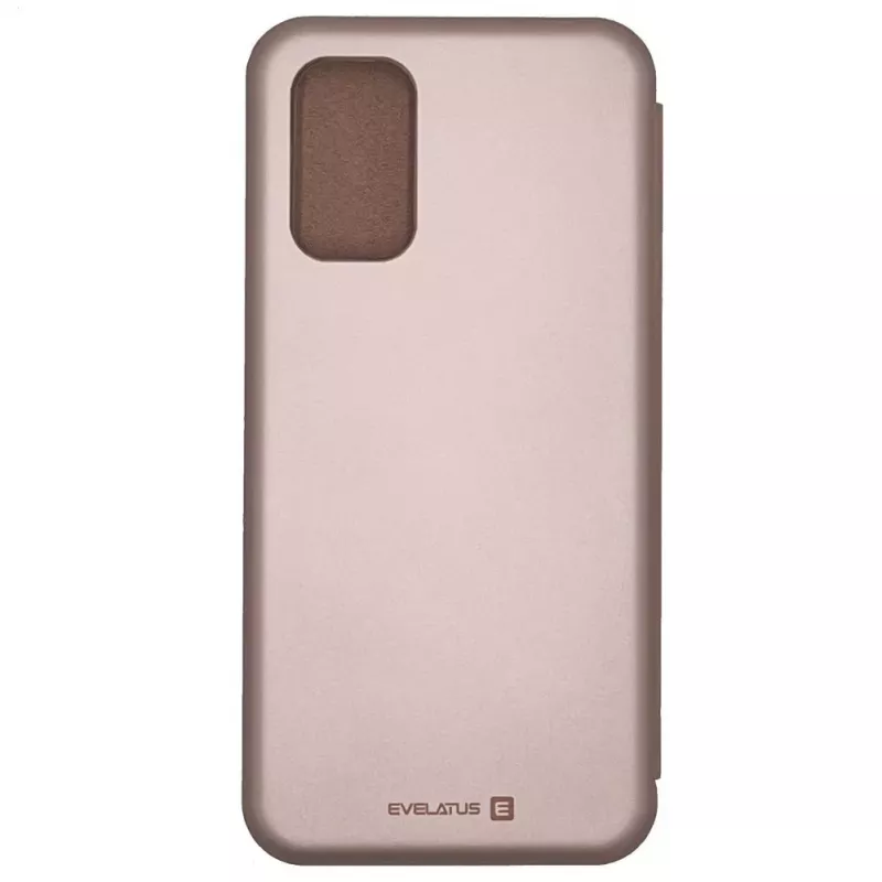 Evelatus Funda tipo libro para Samsung Galaxy A13 4G LTE - Oro rosa
