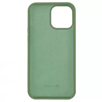 Evelatus Funda de silicona Premium Soft Touch para Apple iPhone 12 Pro Max - Menta