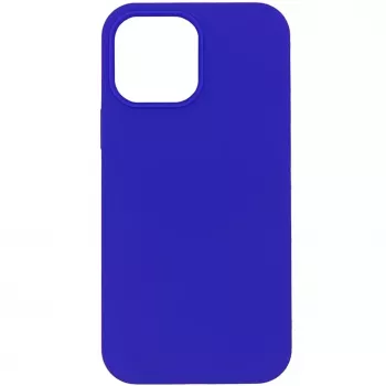 Evelatus Funda de silicona Premium Soft Touch para Apple iPhone 12 Pro Max - Azul oscuro