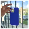 Evelatus Funda de silicona Premium Soft Touch para Apple iPhone 13 Pro Max - Azul oscuro