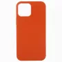 Evelatus Funda de silicona Premium Soft Touch para Apple iPhone 13 Pro Max - Naranja