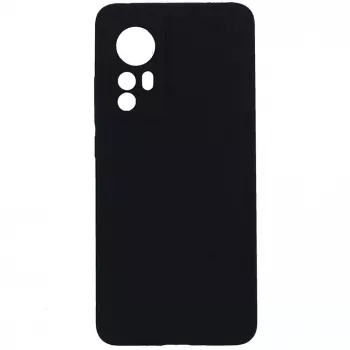 Evelatus Funda de silicona Premium Soft Touch para Xiaomi 12 Pro - Negro
