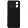 Evelatus Funda de silicona Premium Soft Touch para Xiaomi Poco X4 Pro 5G - Negro