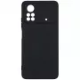 Evelatus Funda de silicona Premium Soft Touch para Xiaomi Poco X4 Pro 5G - Negro
