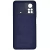 Evelatus Funda de silicona Premium Soft Touch para Xiaomi Poco X4 Pro 5G - Azul