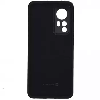 Evelatus Funda de silicona Nano Soft Touch TPU para Xiaomi 12 Pro - Negro