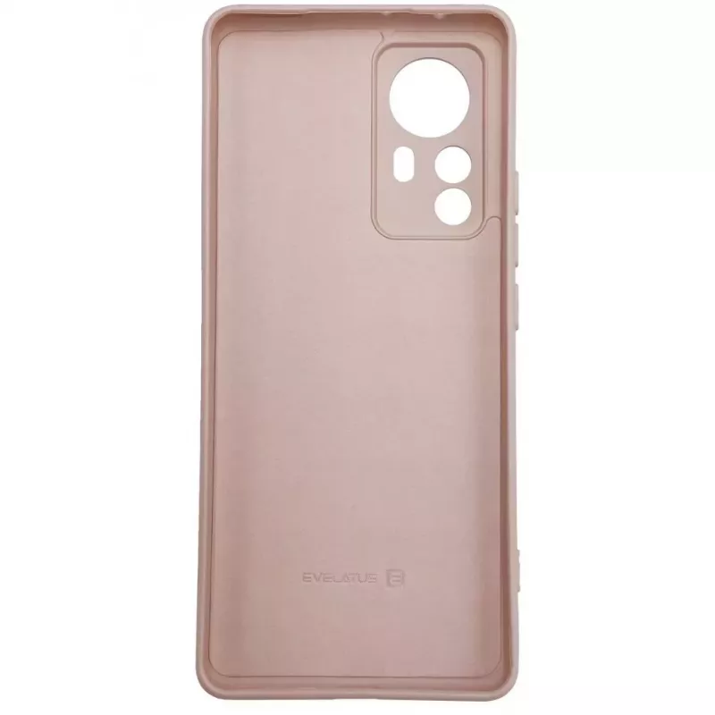 Evelatus Funda de silicona Nano Soft Touch TPU para Xiaomi 12 Pro - Beige
