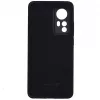 Evelatus Funda de silicona Nano Soft Touch TPU para Xiaomi 12/12X - Negro