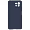 Evelatus Funda de silicona Nano Soft Touch TPU para Xiaomi Mi 11 Lite / 11 Lite 5G / 11 Lite 5G NE - Azul