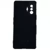 Evelatus Funda de silicona Nano Soft Touch TPU para Xiaomi Poco F4 GT - Negro