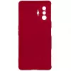 Evelatus Funda de silicona Nano Soft Touch TPU para Xiaomi Poco F4 GT - Rojo