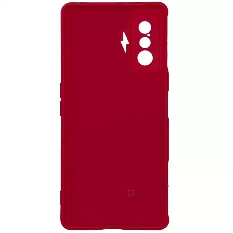 Evelatus Funda de silicona Nano Soft Touch TPU para Xiaomi Poco F4 GT - Rojo