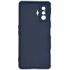 Evelatus Funda de silicona Nano Soft Touch TPU para Xiaomi Poco F4 GT - Azul
