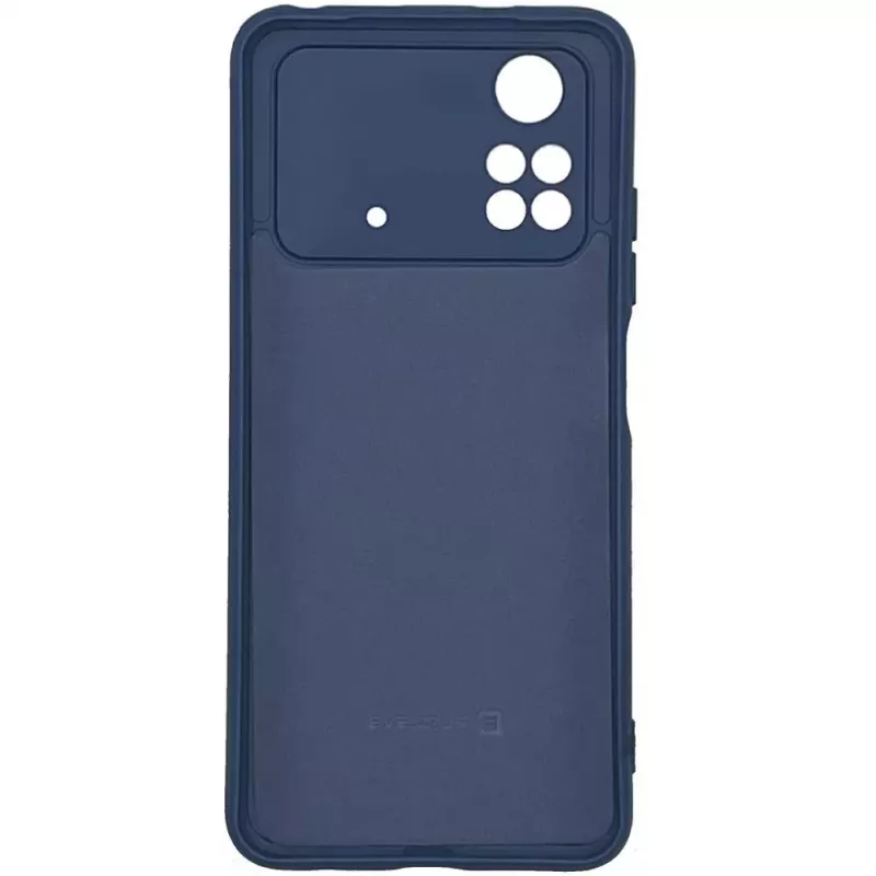 Evelatus Funda de silicona Nano Soft Touch TPU para Xiaomi Poco X4 Pro 5G - Azul