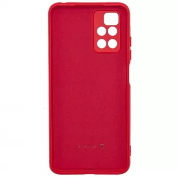 Evelatus Xiaomi Poco M4 Pro 5G Funda de silicona Nano Soft Touch TPU Rojo