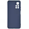 Evelatus Xiaomi Poco M4 Pro 5G Funda de silicona Nano Soft Touch TPU Azul