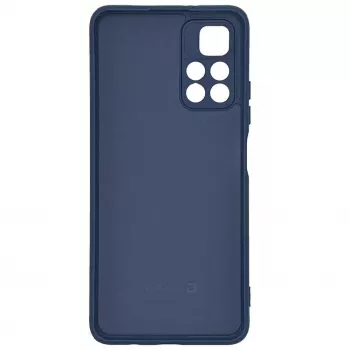 Evelatus Xiaomi Poco M4 Pro 5G Funda de silicona Nano Soft Touch TPU Azul