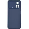 Evelatus Xiaomi Poco M4 Pro Funda de silicona Nano Soft Touch TPU Azul