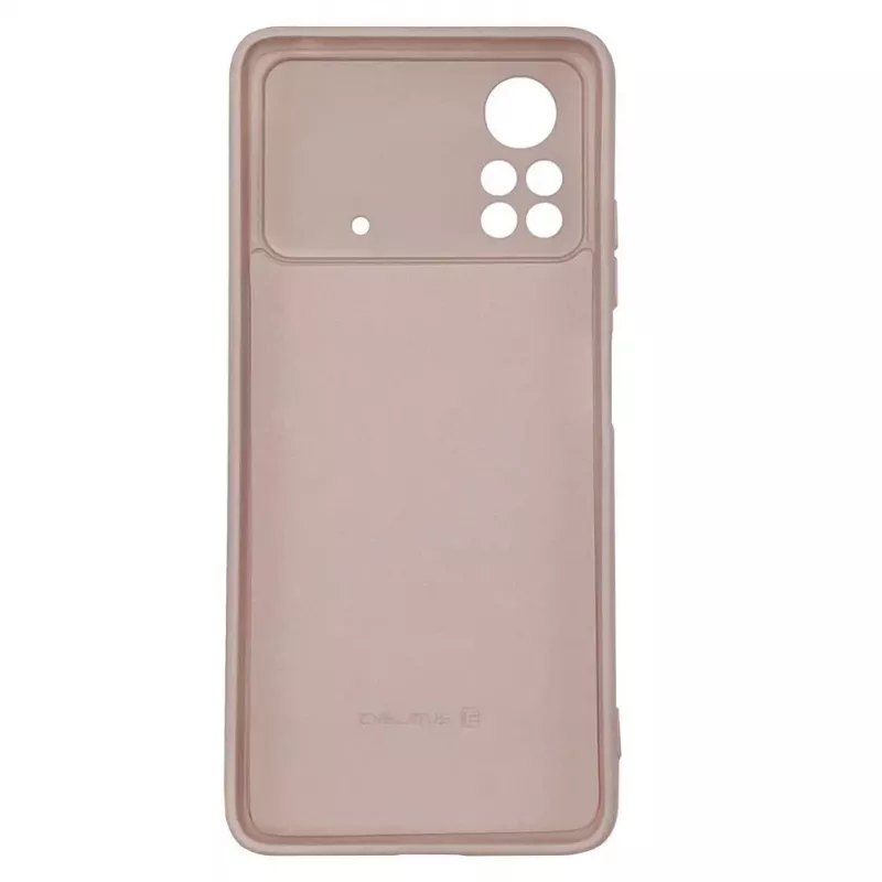 Evelatus Xiaomi Poco M4 Pro Funda de silicona Nano Soft Touch TPU Beige